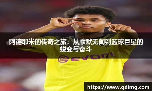 阿德耶米的传奇之旅：从默默无闻到篮球巨星的蜕变与奋斗