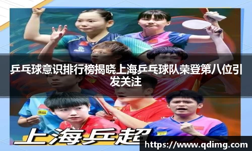 乒乓球意识排行榜揭晓上海乒乓球队荣登第八位引发关注